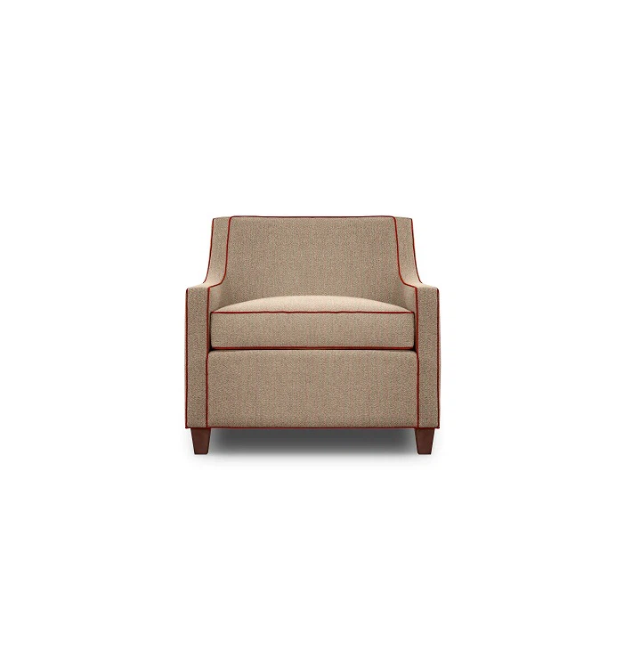 Upholstered Arm Fabric Single Sofa Upholstered Arm Fabric Single Sofa