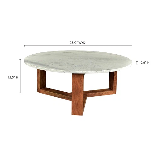 White Marble Round Center Table White Marble Round Center Table