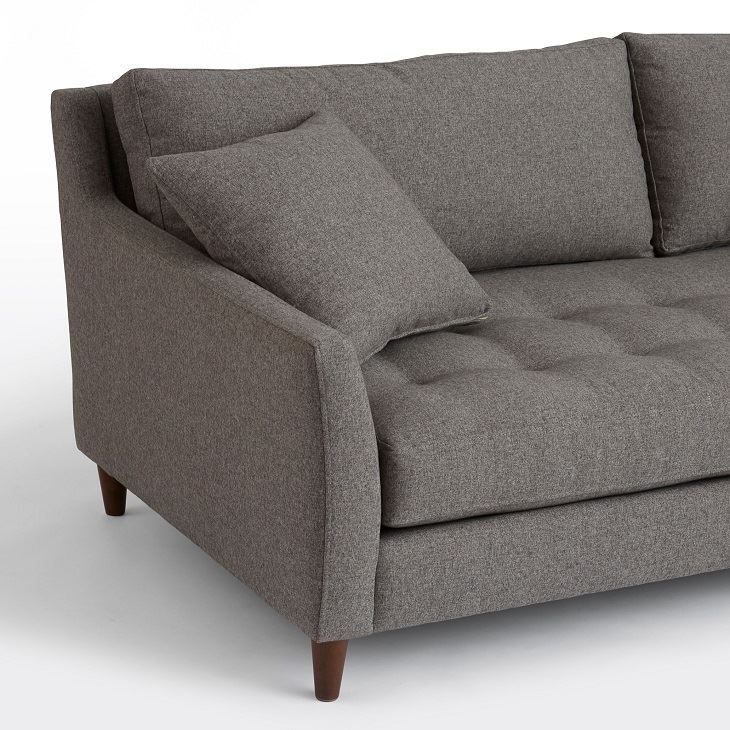 Cotton And Linen Fabric Sofa