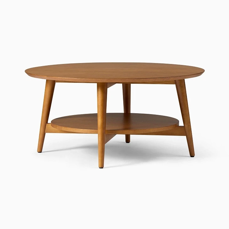 Round Oak Coffee Table