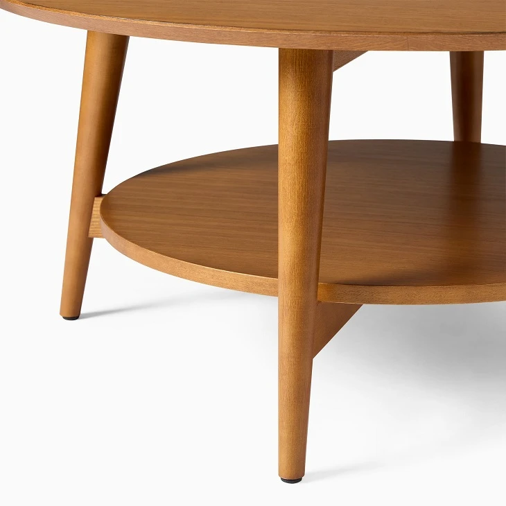Round Oak Coffee Table
