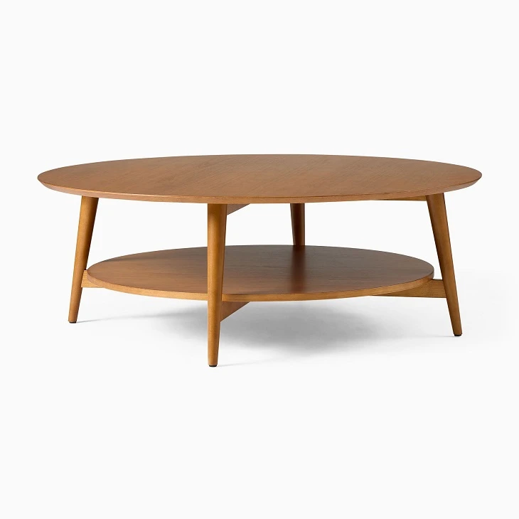 Round Oak Coffee Table