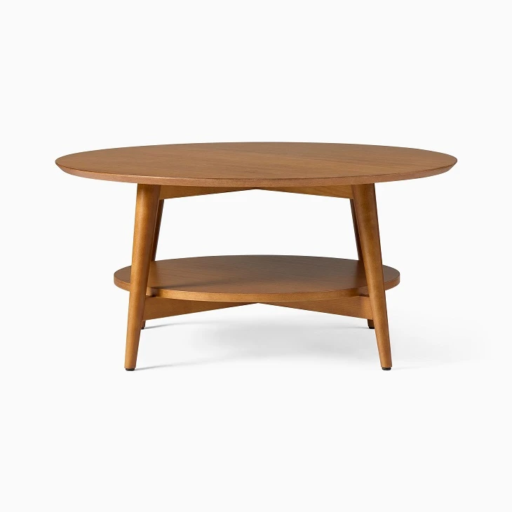 Round Oak Coffee Table