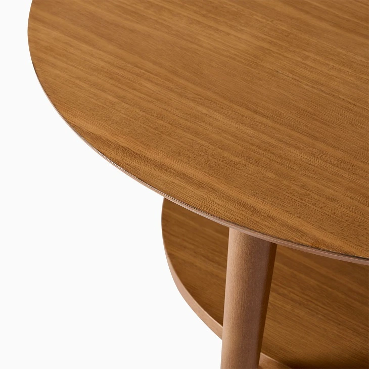 Round Oak Coffee Table